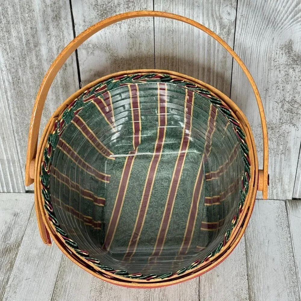 Longaberger 1994 Christmas Collection Jingle Bell Basket
